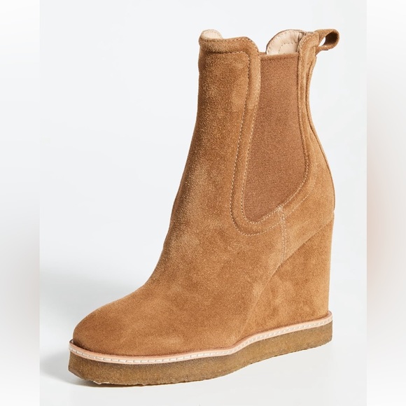 Veronica Beard Shoes - NIB VERONICA BEADS Aari-2 Wedge Boots - Size 5